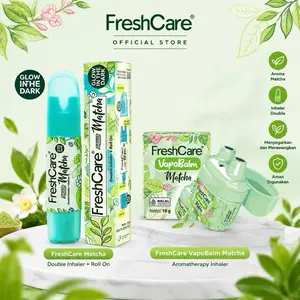 FreshCare VapoBalm Matcha Aromaterapi Inhaler 10g - Aroma Matcha, Menggejakan & Menenangkan, Aman Digunakan