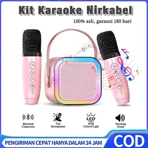 [COD] 2025 KAKIMI Newest K12 Bluetooth Mini Speaker Karaoke Speaker Portable with MIC Bluetooth MP3 Player Bass Wireless Karaoke