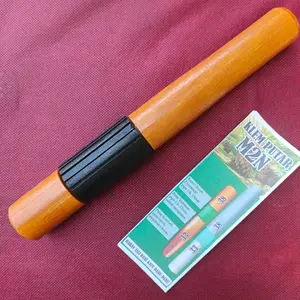 klem putar karet hitam 6 cm. .