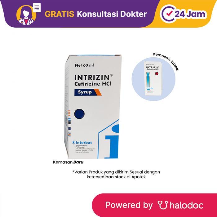 Intrizin Sirup 60 ml Botol