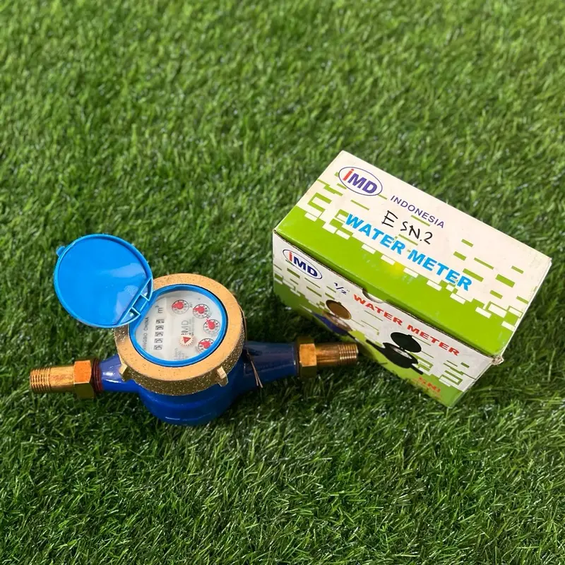Meteran air PDAM IMD ukuran 1/2 inch 1