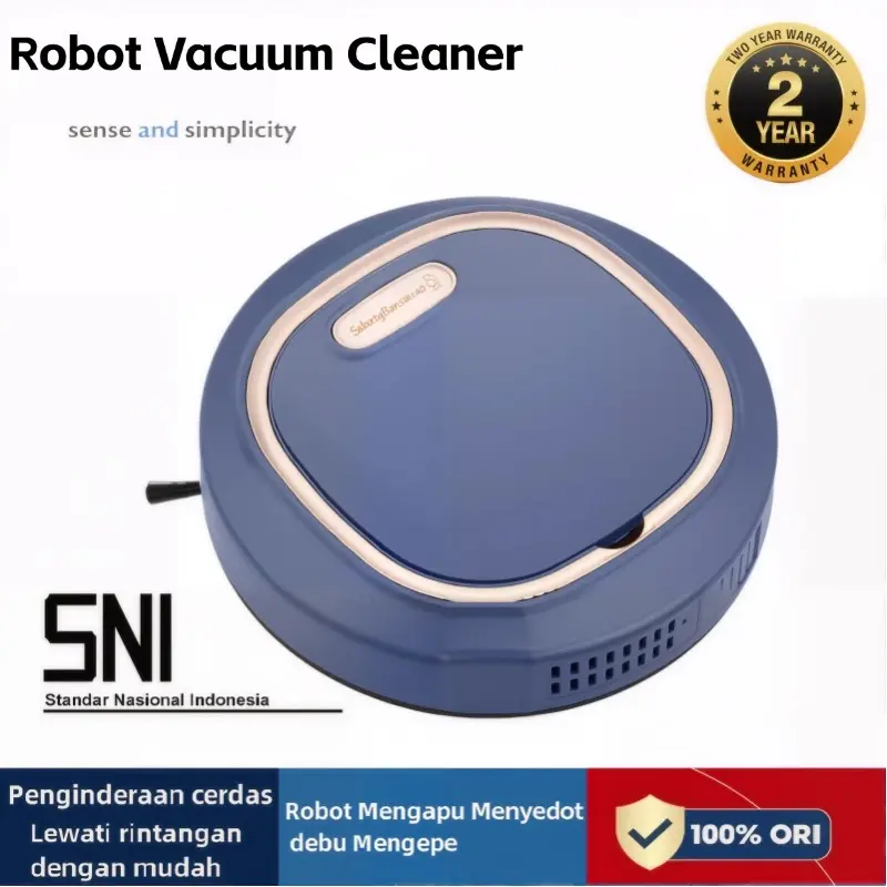 Robot Vacuum Cleaner/pel lantai/Portable Penyedot Debu Rumah Sapu Otomatis Robot Pembersih Lantai Humidifier dan nyapu