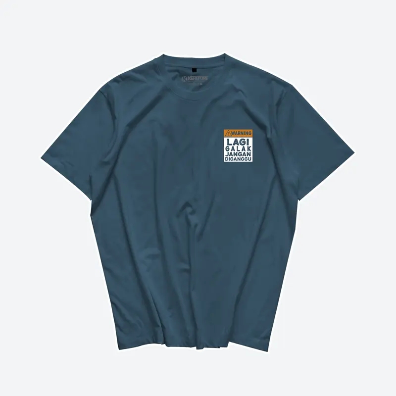 Kepstore Official - Kaos Lagi Galak Jangan Diganggu TKS24 - Baju Kata Kata - T-Shirt Combed 24s Unisex 1