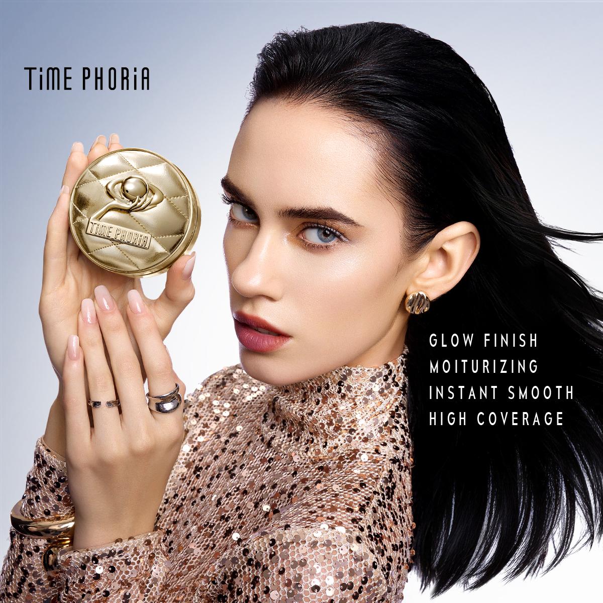 【KOL Exclusive 5K Coupon】TIMELESS UTOPIA  Glow Perfection Cushion 11g-Glow finish Instant smooth (blurring) Moiturizing Coverage