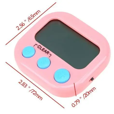 READY Timer masak dapur magnetic stopwatch alarm clock / Alarm Timer Masak Dapur Pengatur 2