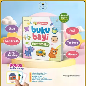 Buku Bayi Pertamaku (Boardbook Berfitur) - Ziyadbooks - Anak Pintar Store