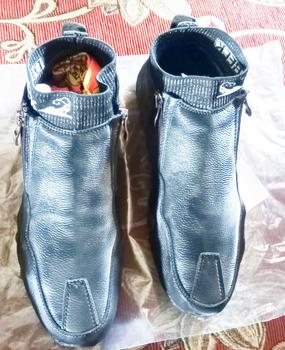 Product Review of Prelesty Terlaris Kulit Asli Original Sepatu Boots Pria Resleting Casual Tinggi Formal Footwear Kekinian Cowok Dewasa Kerja Pesta Handmade 310 from d**i 0