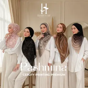 Pashmina Printing Ceruty Premium 180x75 cm Motif Terbaru harga termurah