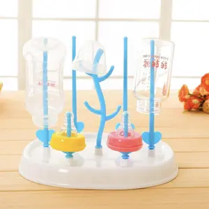 Rak Botol Susu Bayi / Rak Pengering Botol Dot Perlengkapan Bayi / Baby Bottle Drying Rack