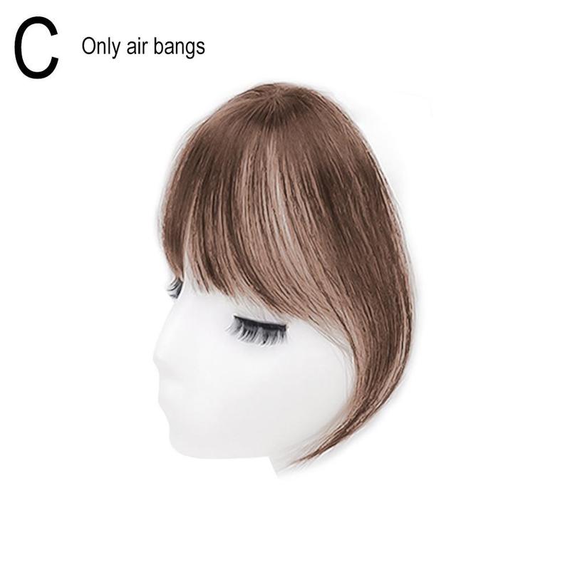 Product Introduction of Tóc Giả Thời Trang, Tóc Mái Bằng Không Khí Giả, Kẹp Tóc Thanh Lịch, Tóc Mái, Y4B6 35