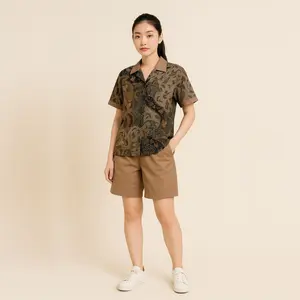 Lune Hayden CarePro Uniform for Nurses and Babysitters | Perawat | Seragam Batik Celana Katun Kerja Pendek Wanita baju suster