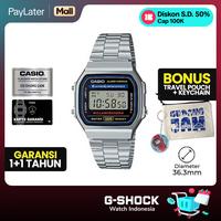 Gambar Casio General  A168WA-1WDF | Jam Tangan Pria | Digital | Aesthetic Vintage | Anti Air | Original | Casio Watches | A168WA1WDF A168WA A168WA 1WDF dari G-Shock Watch Indonesia Kota Bandung 1 Tokopedia