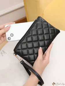 Dompet HP dan Uang Motif Bordir Tas Tangan Wanita Terbaru Wristlet Gaya Stylish
