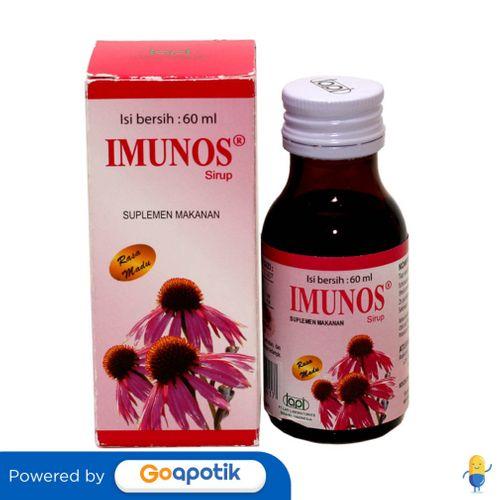 Gambar IMUNOS SYRUP ISI 60 ML BOTOL dari Klinik Astuti Medika Pratama By GoApotik Kab. Bekasi Tokopedia
