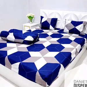 SPREI 180X200 KEKINIAN - SPREI 160X200 SATU SET SARUNG BANTAL GULING Tali KATUN ADEM Seprei King Pink Estetik Karet Sudut