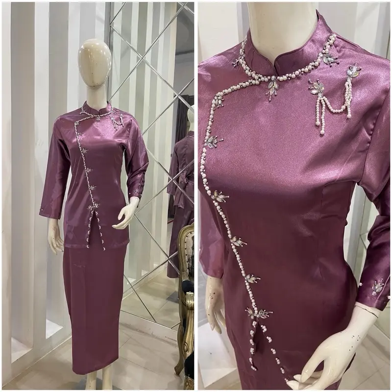￼COD SHAFANA KEBAYA KURUNG MALAYSIA / ATASAN KEBAYA KURUNG PAYET MATAHARI / KEBAYA KURUNG MELAYU / KEBAYA MODERN / FULL PAYET / KEBAYA BELAH SAMPING / KEBAYA FULL PAYET / KEBAYA SERAGAM KELUARGA 2