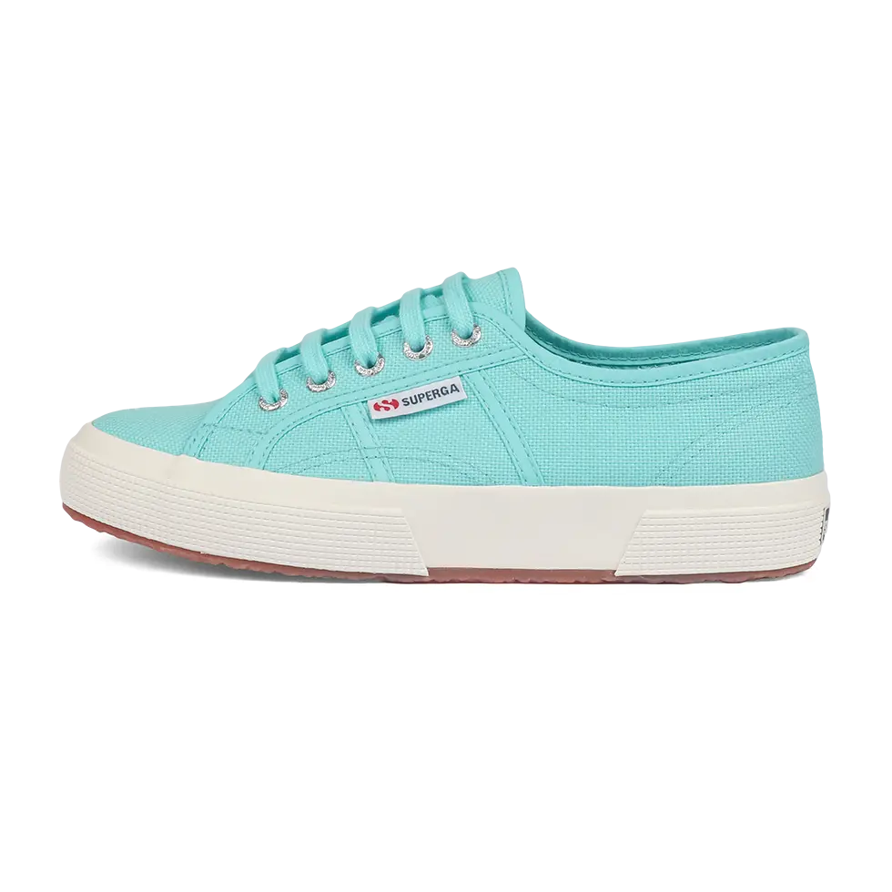 Superga Classic 2750 Azure Turquoise Full Avorio