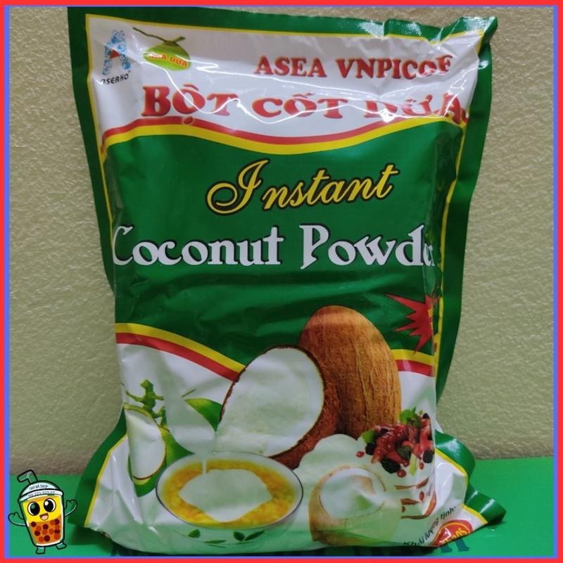  Bột Cốt Dừa Nguyên Chất 500g  50g x 10 Gói  – Mang Hương Vị Dừa Tươi Nguyên Chất Về Bếp Nhà Bạn 