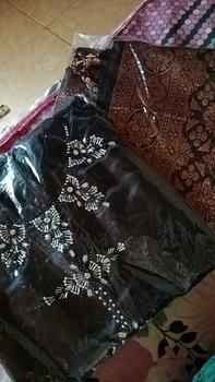 Product Review of KEBAYA TUNIK CATALEYA LAMARAN WISUDA KEKINIAN - KEBAYA SATIN PAYET dinda from U**🌼 0