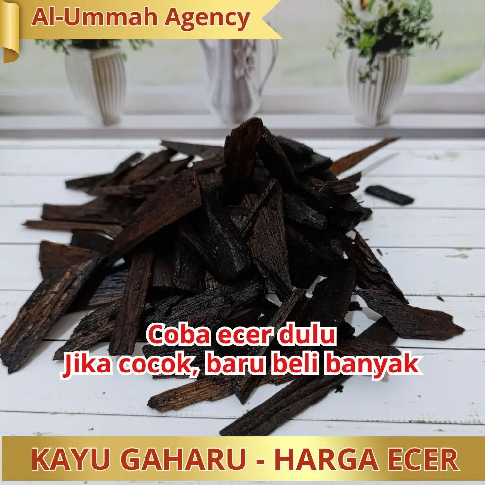 Bukhur Kayu Gaharu Asli Bakar Original Berkualitas Bukhur Kayu Gahru Premium Harga per gram