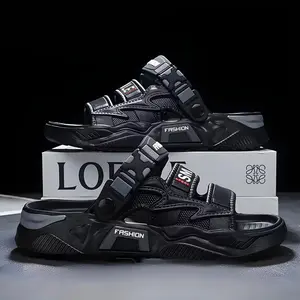 Sport Smile Sendal Slop Ban 3 Pria Dewasa Kece dan Trendy Sandal Tali Belakang Sport Smile Super Nyaman