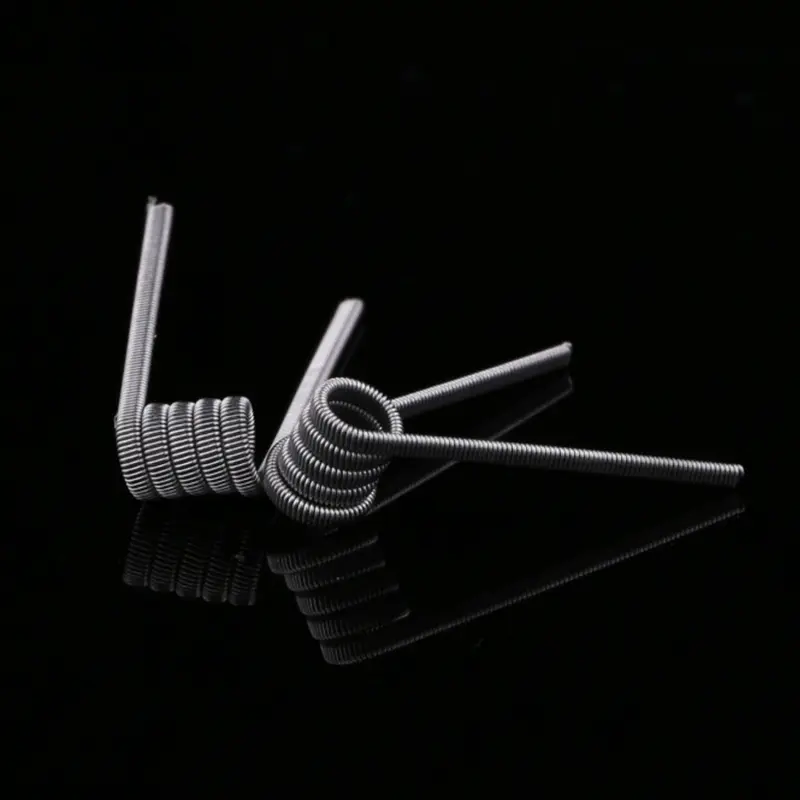Cuộn dây Alien Clapton xoắn, cuộn dây RDA, cuộn dây quấn sẵn, 10 cái / hộp, 0.45ohm, A1 8
