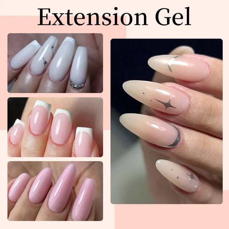 Sơn Gel Làm Móng Nối Dài, URSUGAR, 15ml, Có Màu, UV Và Đèn LED, Ngâm, 57212 4