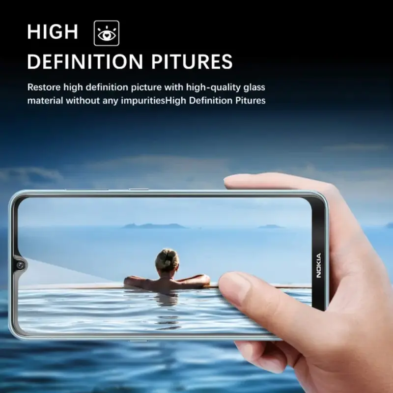 Kính Cường Lực, Dành Cho Nokia G60, G42, G22, G21, G20, G10, C32, C31, C30, C22, C21 Plus, C20, C12, C10, C3, C2, C30, XR21, X20, X10, 5G, 4G, Năm 2023 Chống Sốc Phụ Kiện 8
