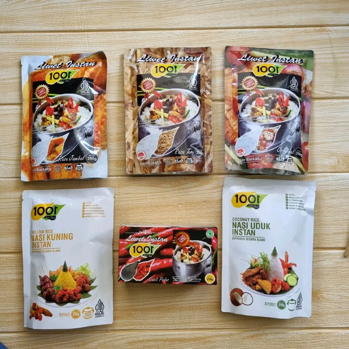 Nasi Liwet Instan 1001 Lezaaat