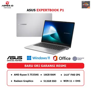 ASUS EXPERTBOOK PM1403CDA RYZEN 5 7535HS 16GB 512GB W11+OHS+M365B 14.0FHD VIPS 3Y