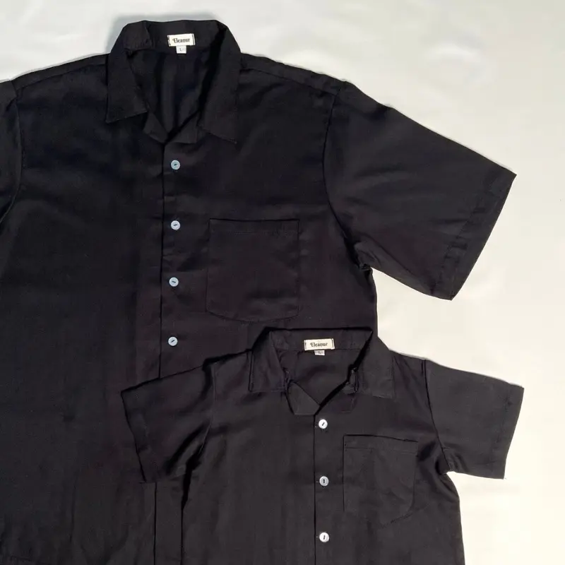 Eleanur - Kemeja Couple Ayah dan Anak / Kemeja Dewasa / Kemeja Anak Rayon Twill