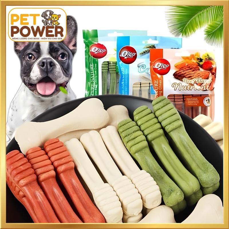 Snack Xương Bàn Chải Gặm Orgo Nutrients Sạch Răng Thơm Miệng Cho Chó 90g