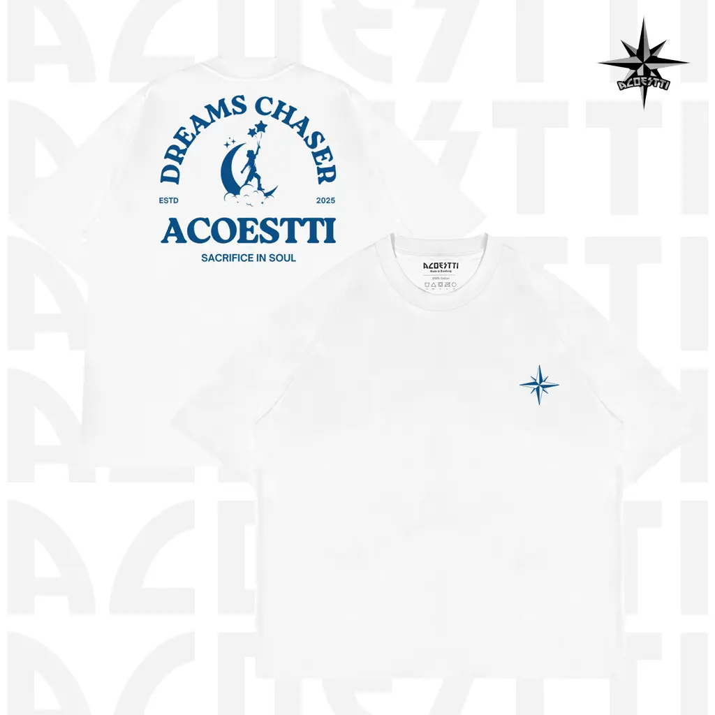 Acoestti - In Soul 24s Kaos Oversize|Kaos Boxy|Kaos Reguler Baju Distro Pria Wanita