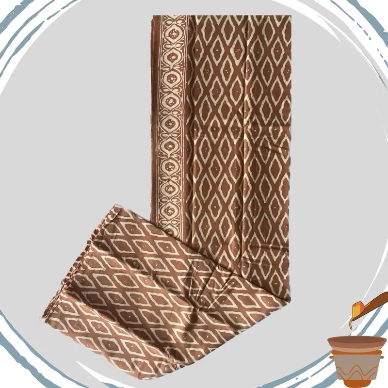 SARUNG SANTRI PUTRI (SARUNG BATIK CAP ) / KAIN BATIK CAP - EDISI WARNA COKSU { BATIK TASIK - BATIK GARUTAN } 6