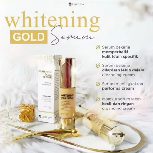 Serum Whitening Gold Ms glow - Ms Glow Serum Whitening Gold 15ml Mencerahkan 3