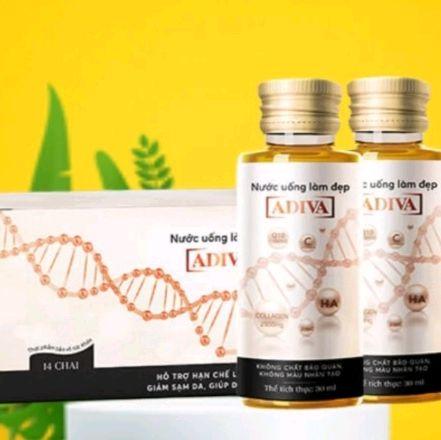  Nước uống làm đẹp Adiva - Thêm sức sống cho làn da tươi trẻ mỗi ngày giữ mãi thanh xuân. 