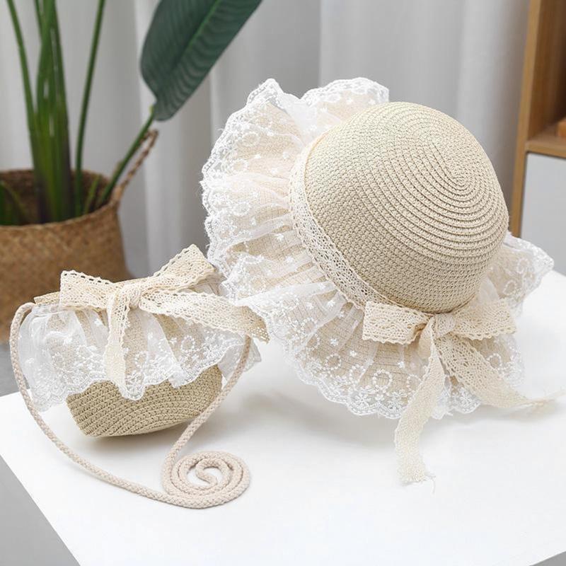 Mũ Rơm Trẻ Em Bán Chạy Dành Cho Bé Gái Mũ luoi Trai Mùa Hè Mũ Công Chúa Mũ Chống Nắng Đi Biển Mũ Chống Nắng Cho Bé Mũ Tai Bèo Thoáng Khí Thời Trang Trang Sức