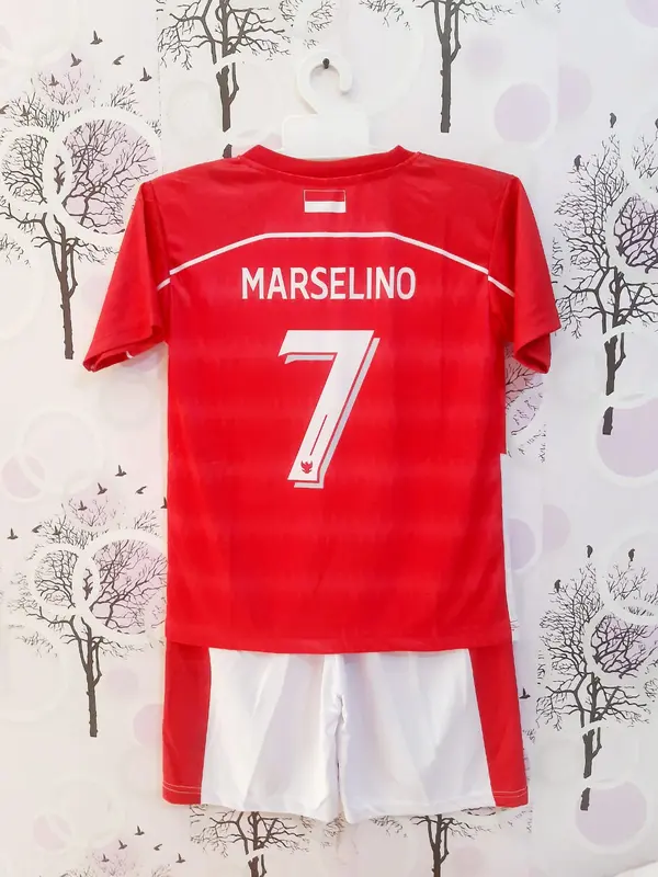 JERSEY ORATMANGEON | SETELAN BOLA TIMNAS ANAK LAKKI LAKI | COD BAJU MARSELINO NOMOR 7 5
