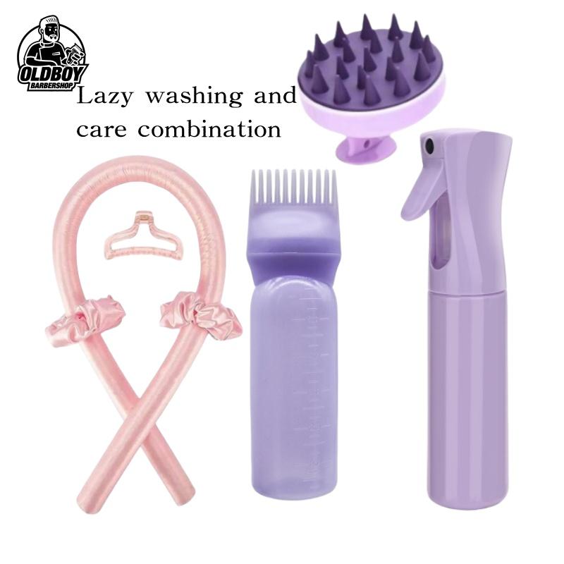 Set Tiga Keping, Botol Pewarna Rambut, Botol Semburan Rambut - TikTok ...
