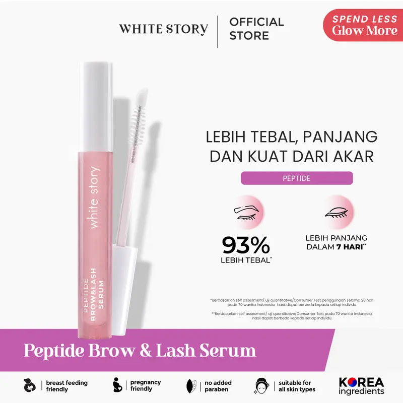 [BUY 1 GET 1 FREE] White Story Peptide Brow & Lash Serum 7