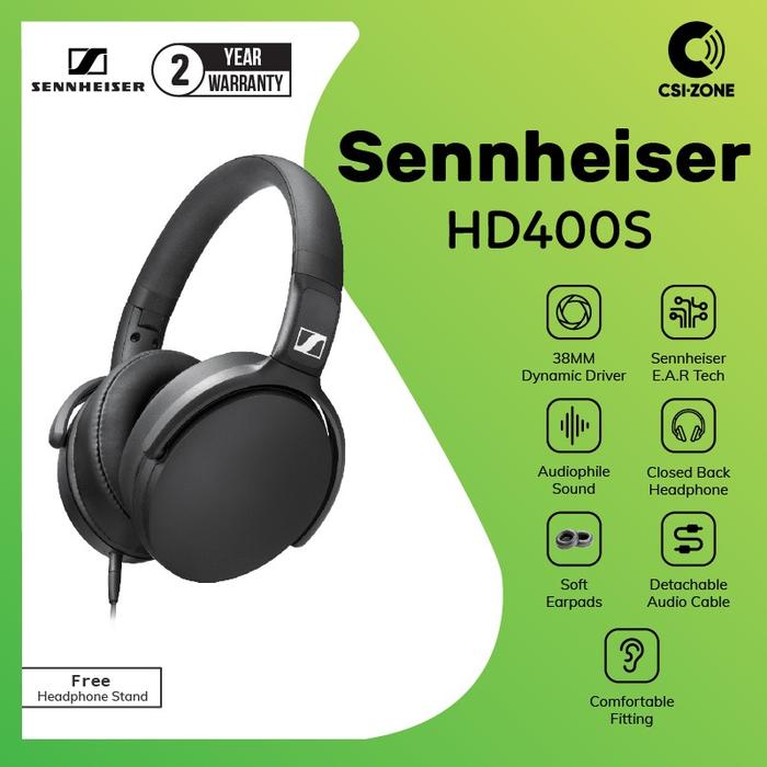 Gambar Sennheiser HD400s / HD 400 S Hi-Fi Over Ear Closed Back Headphone dari CSI-ZONE Kota Administrasi Jakarta Pusat Tokopedia
