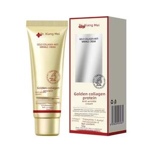 Dr Xiangmei Gold Collagen Anti Aging Cream Deep Wrinkle Reduction Firming Lift Hydrating Moisturizer For Face Eyes Forehead