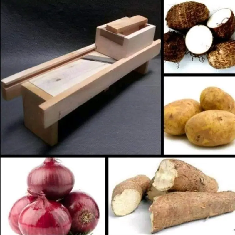 parut bawang serbaguna bs untk bawang merah,bawang putih Kayu 0
