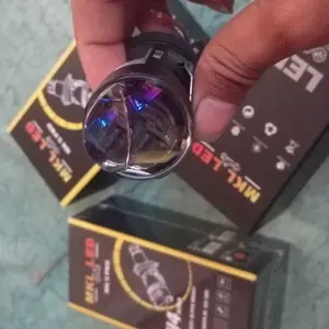 MK 5 PRO - Lampu Utama LED H4 Mini Biled Projector Plus Kipas Pendingin Universal Motor Mobil Piw Piw