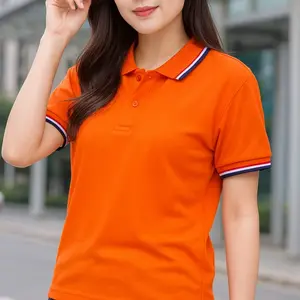 Baju Kaos Shirt Wanita Berkerah Lengan Pendek/Kaos Polo/Atasan Wanita Dewasa/Baju Krah