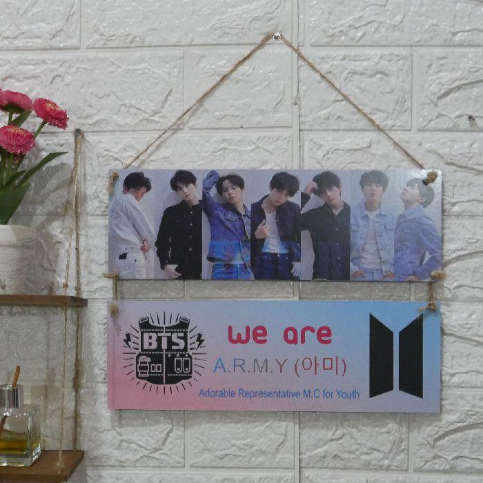 Fankit hiasan dinding BTS series 0
