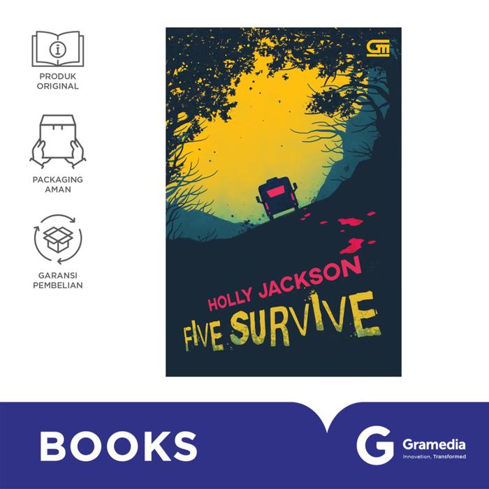 Gambar Novel Lima Penyintas (Five Survive) dari Gramedia Kota Administrasi Jakarta Barat Tokopedia
