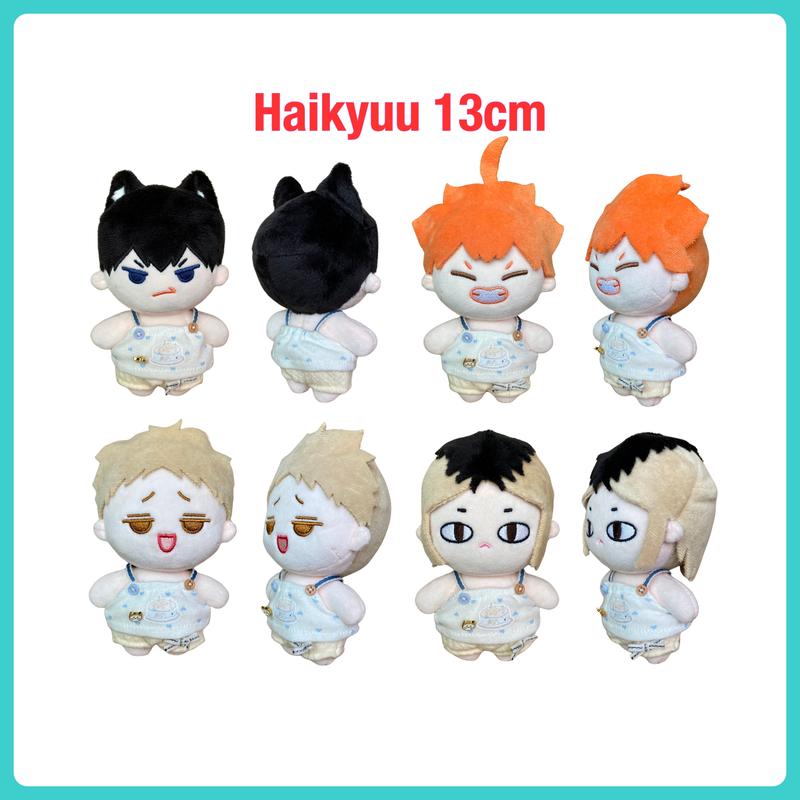 Gấu bông Haikyuu doll 13cm nhồi bông, đồ sưu tập, trang trí bàn học vải nhung mềm mịn an toàn