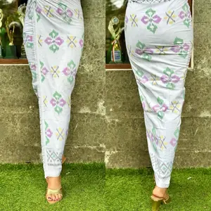 Kamben endek Lasem khusus putih