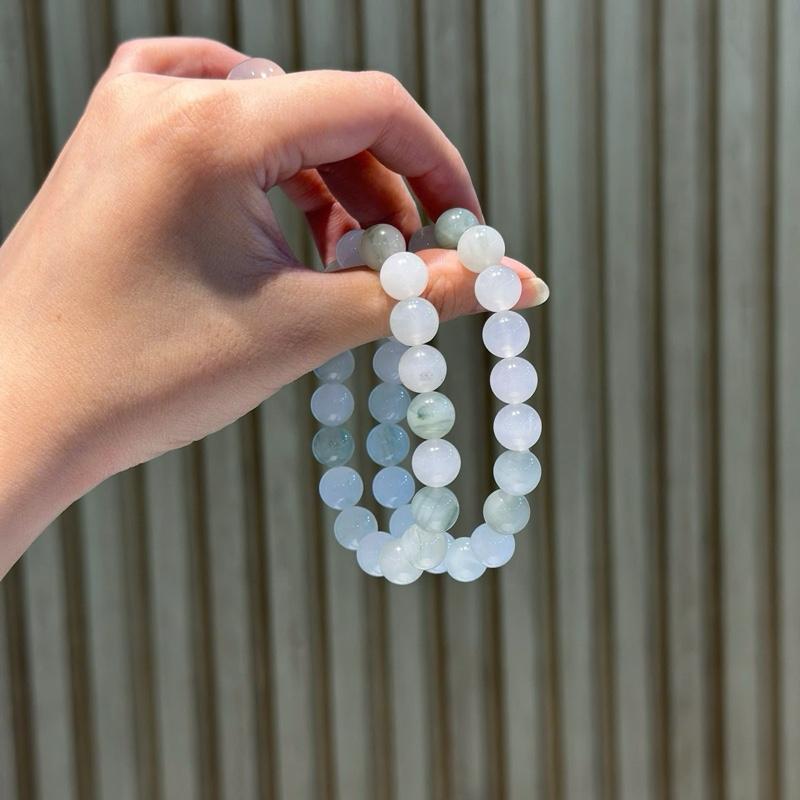 Chuỗi vòng tay Thiên Sơn Thuý cao cấp - Đá phong thuỷ